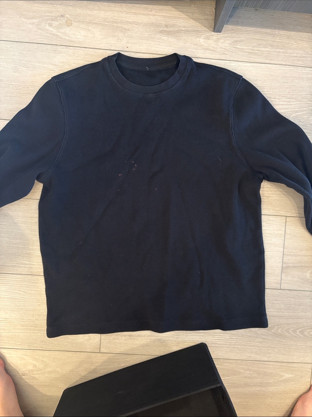 lululemon athletica Men's Black Crewneck Sweater